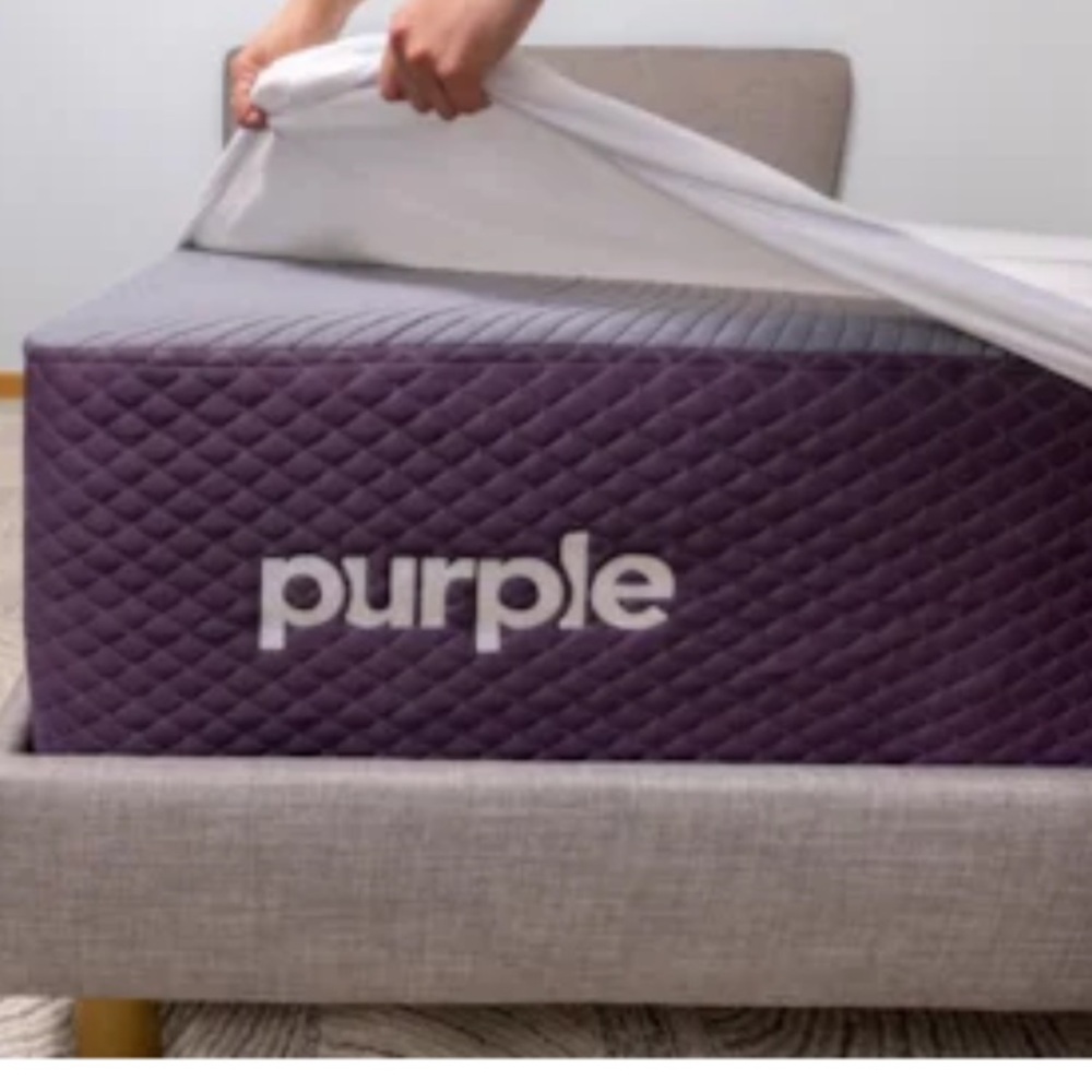 Purple Brand king Mattress Protector waterproof stain resistant deep fitted $170